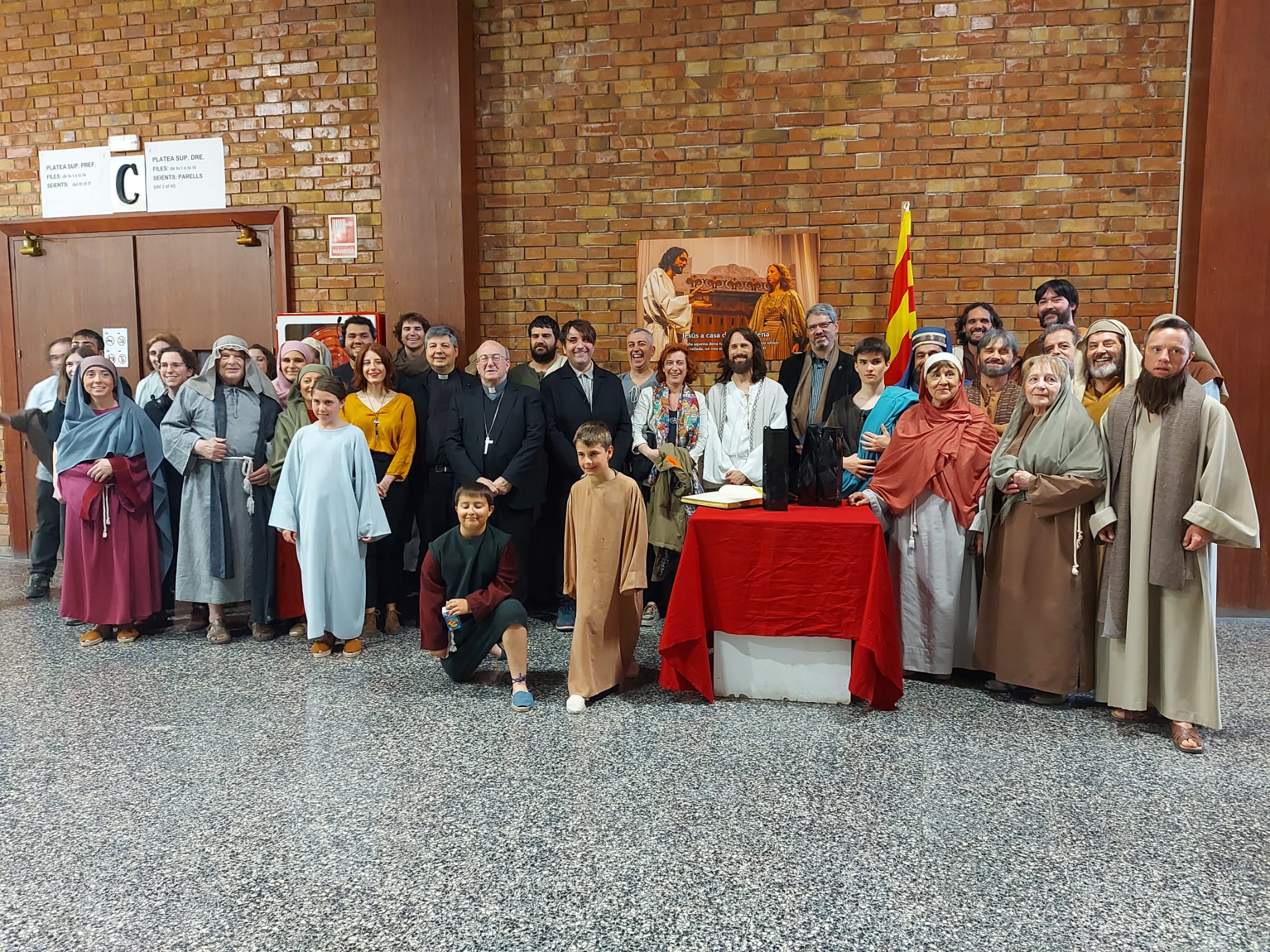 El Obispo de Solsona asiste a La Passió