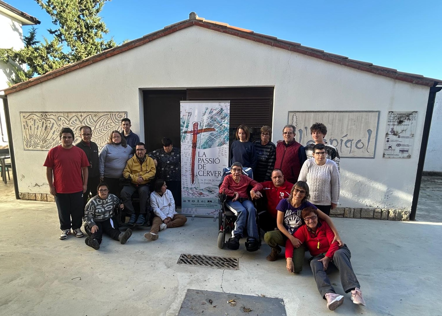 La Passió de Cervera torna a confiar amb els artistes d’Alba per dissenyar el cartell del 2026